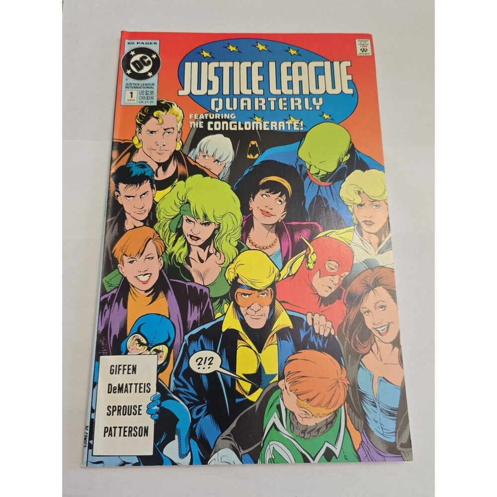 Justice League Quarterly #1 (1990) DC Comics Justice League International